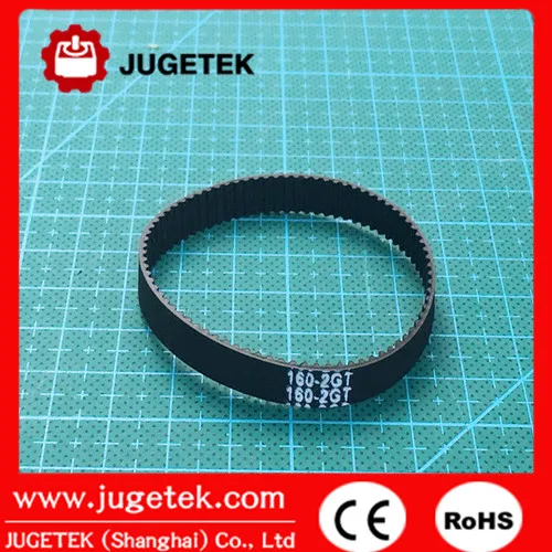 

160mm length 80 teeth 9mm width Closed-loop GT2 Timing Belt 160-2GT-9