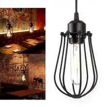 Vintage Loft Ceiling Light Frame Pendant Lamp Holder Industrial Ceiling Lamp Chandelier Lighting Fixture Hanging