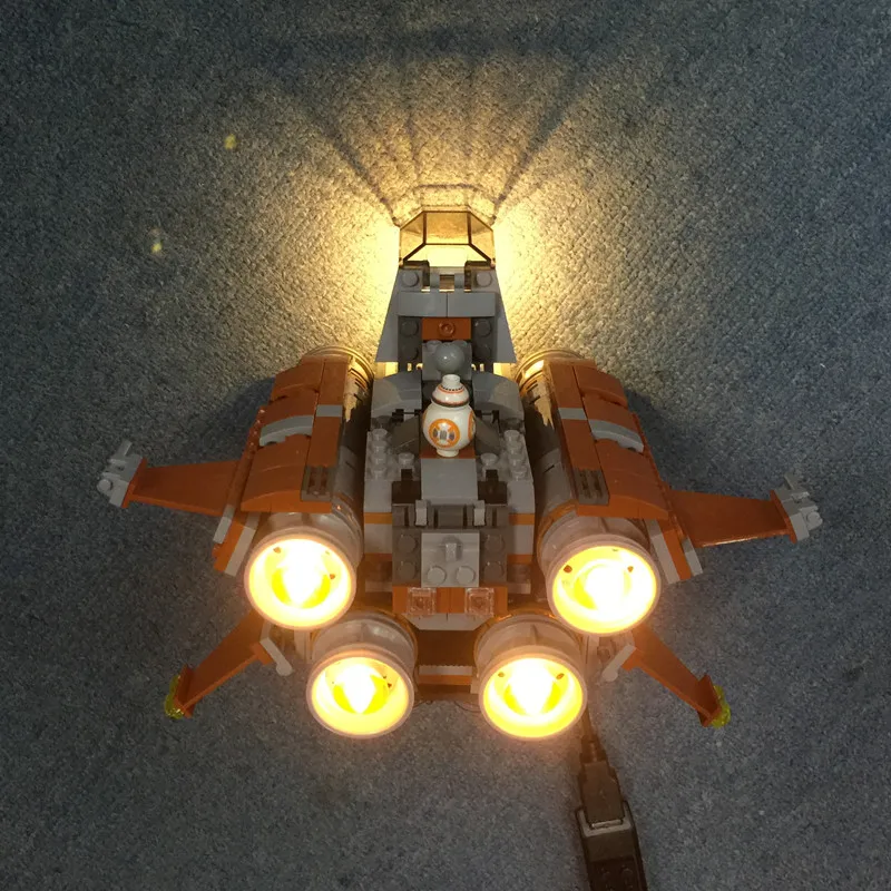 Комплект светильник (светильник) на 75178 и 05111 гг. Jakku Quadjumper (конструктор блока в