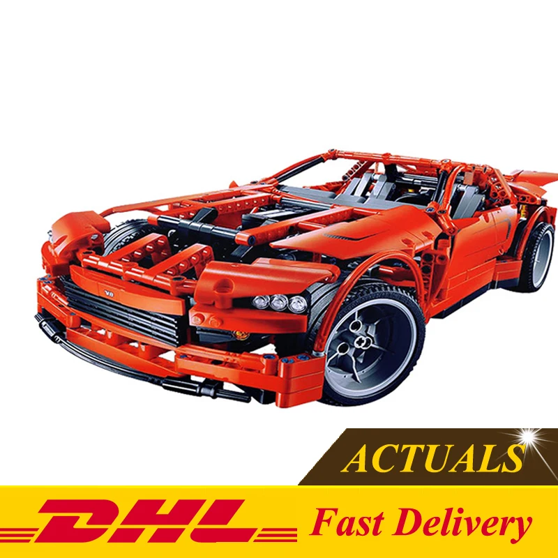 

LEPIN 20028 Technic Series Super Car Assembly Toy Car Model DIY brick building block toy gift for boy New Year gift 8070