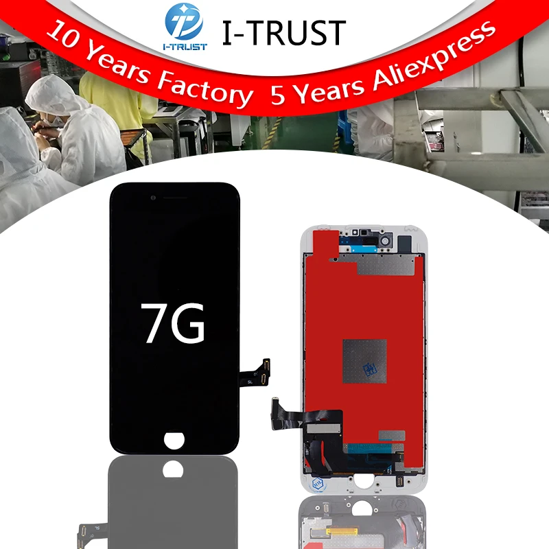

100 Pieces AAA Tianma LCD For iPhone 7 LCD Touch Screen Display Digitizer Assembly Replacement 4.7 inch