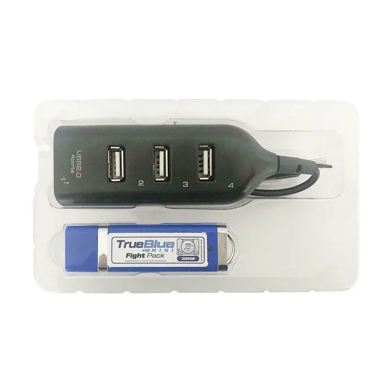 64G True Blue Mini Crackhead Pack 101 игры + Meth 32G Fight 58 для playstation Classic|Запасные части| |
