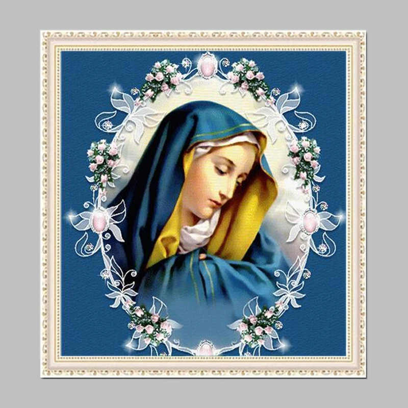 

5D Diy Diamond Painting virgin mary picture of Rhinestones Cross Stitch,Diamond embroidery Home Decor Y2426