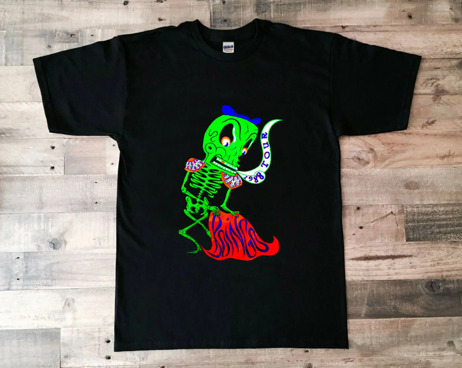 

Vintage T-Shirt 1988 Oingo Boingo Reprint Size S - 5XLMen O-Neck Tee Shirt