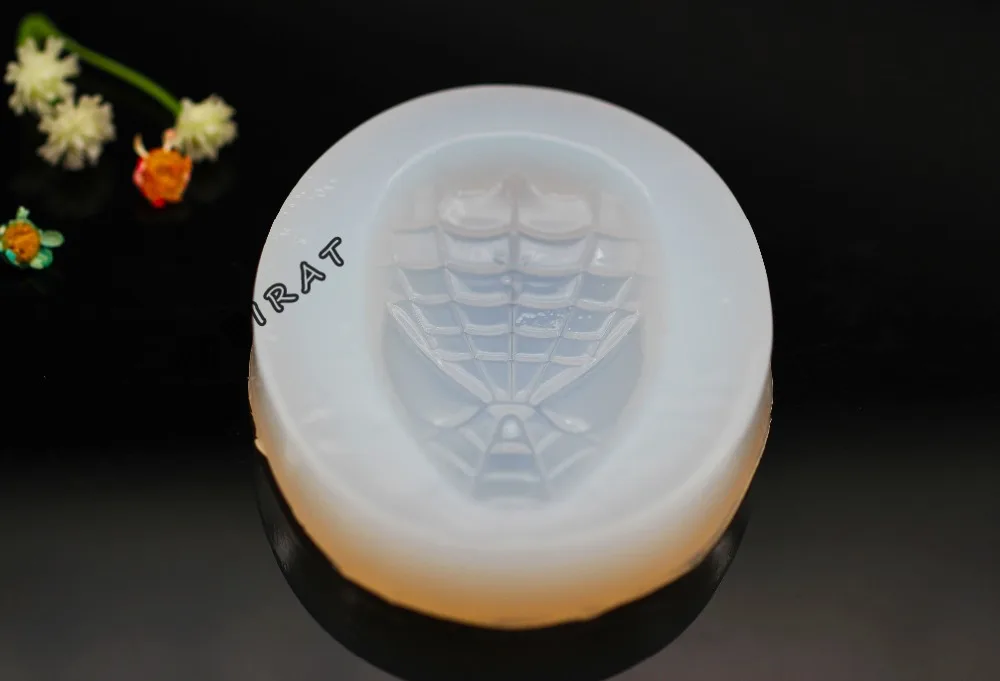 

Avenger League Spiderman Mask Silicone resin mold liquid epoxy mold crystal mold jewelry decor Christmas gift