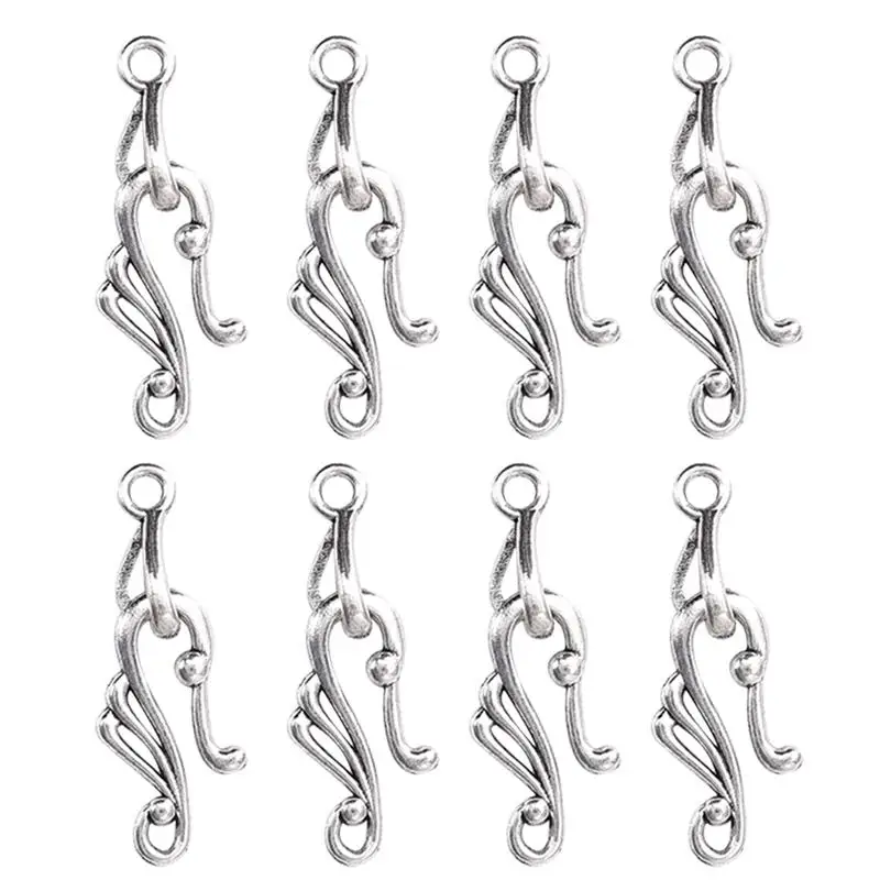 20 Pcs/Pack S Shape Hook Jewelry Accessories DIY Fit Necklace Bracelet Jewelry Findings Making