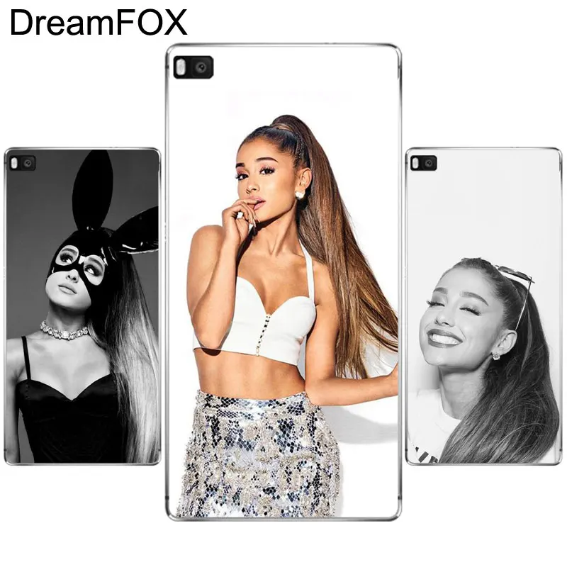 

DREAMFOX L123 Cat Ar Ariana Grande Soft TPU Silicone Case Cover For Huawei P8 P9 P10 Lite Plus 2017 Honor 8 Lite Pro 9 6X
