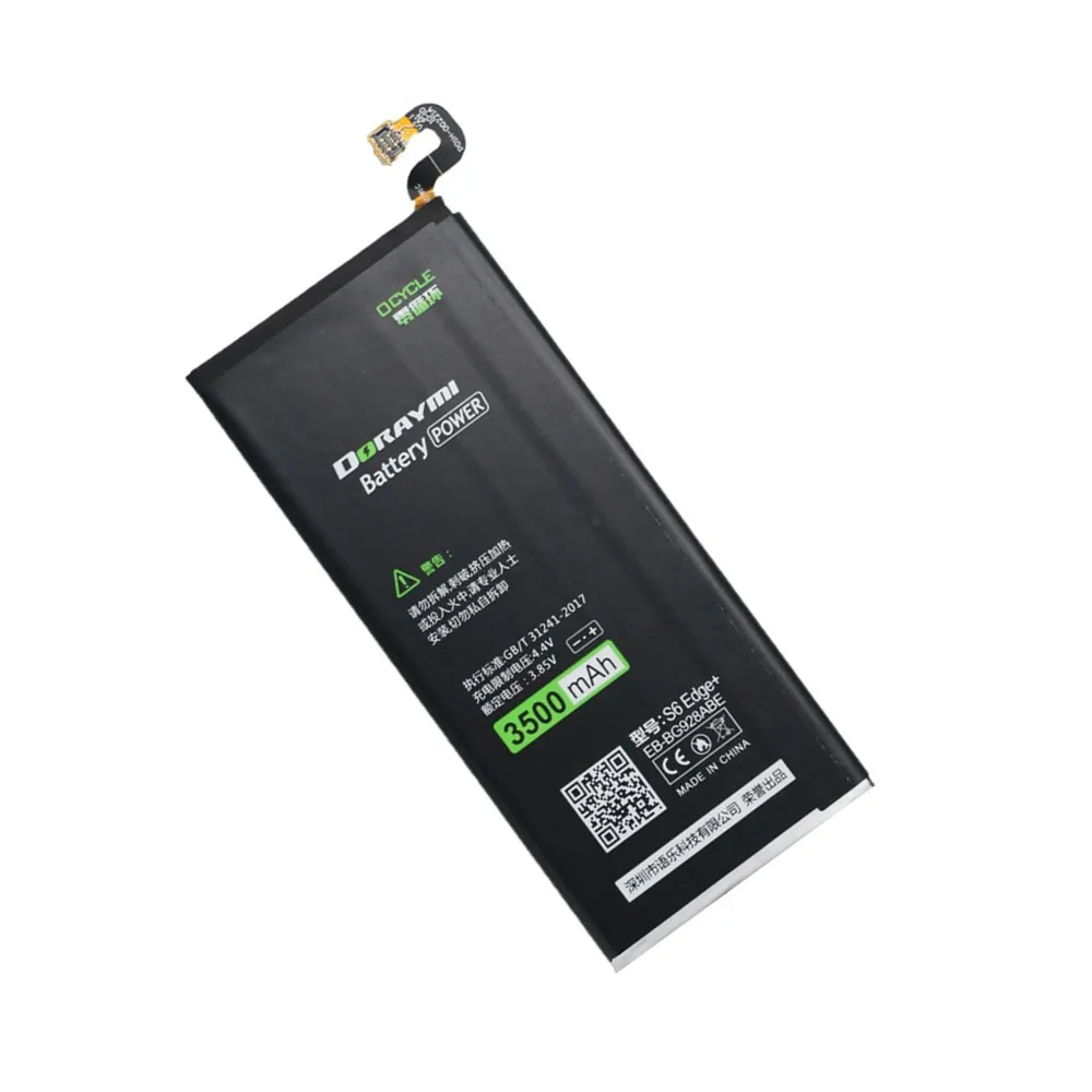 DORAYMI 3500 мАч сменная батарея EB-BG928ABE для samsung GALAXY S6 edge Plus SM-G9280 G928P G928F G928V G9280 Edge+ батарея