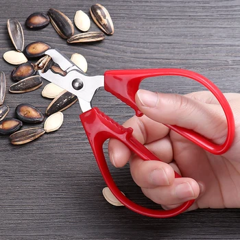 

vanzlife stainless steel melon seeds clamp Peel melon seeds artifact shelled skinned opening tool Shell pliers opening device