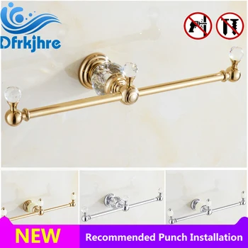 

dfrkjhere Towel Bar Holder Storage Organizer Bathroom Bathroom Kitchen Hanging Rail Rack