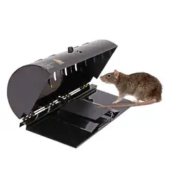 Портативный Rat Мышь ловушка бытовой грызунов артефакт Catcher крыса клетка многоразовые ловить мышей Мышь ловушки для домашнего офиса сад