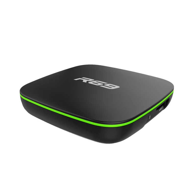 

TV Box R69 Android 7.1 Allwinner H3 Quad Core TV BOX 2GB 16GB 1GB 8GB Suppot H.265 UHD 4K 2.4GHz WiFi Set-top box
