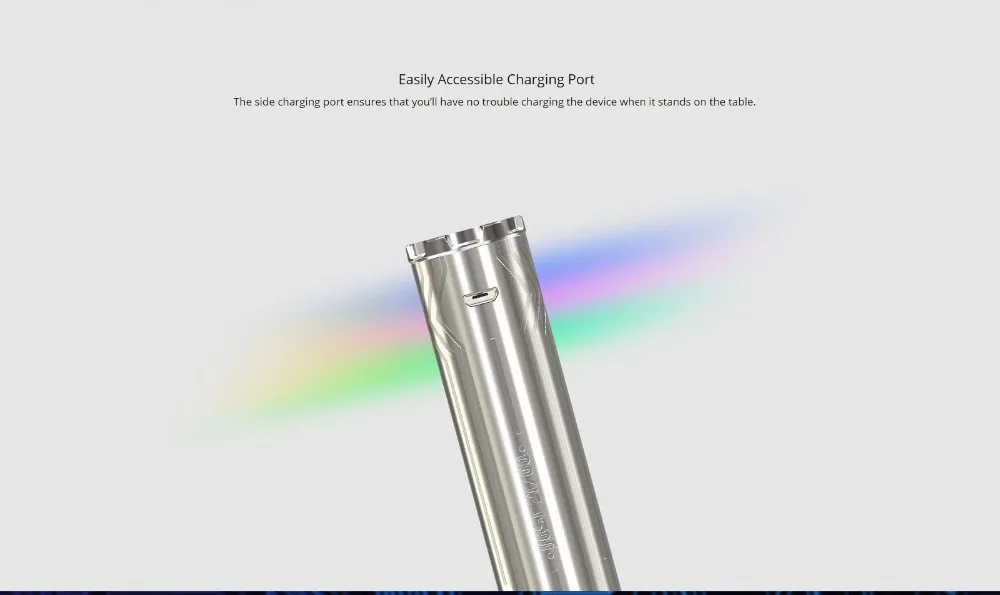 Original Eleaf IJust 21700 Battery Mod with Four-color LED Battery Indicator 80W Max No 21700 18650 Battery Vape Pen Vs Ijust S 01 (7)