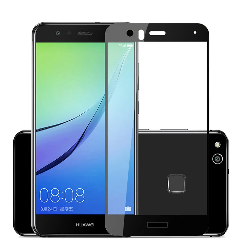 2pcs Tempered Glass For Huawei P10 Lite Screen Protector Huawei P10 Lite WAS-LX1 Screen Protector Glass Full Cover Film (1)