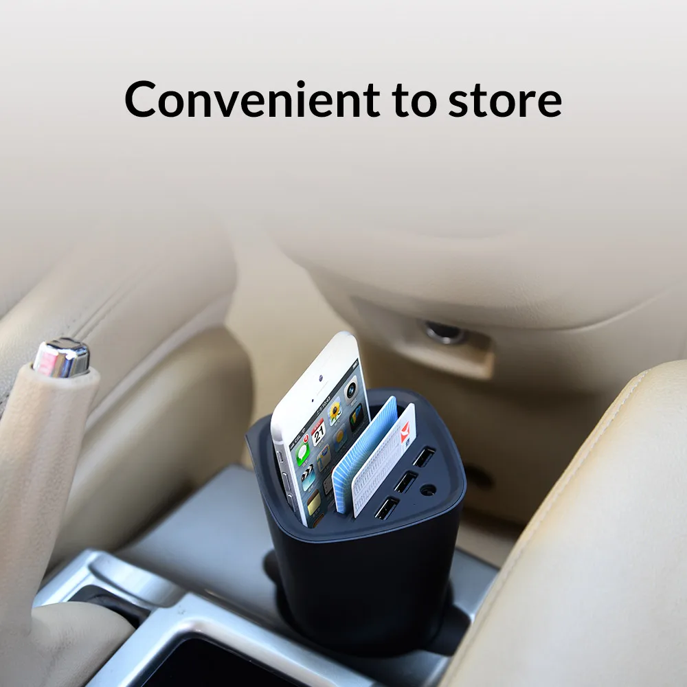 Автомобильное зарядное устройство ORICO 3 USB постоянный ток/5 В 7 2 А разъем для