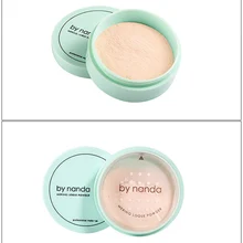 Полупрозрачная прессованная свободная Пудра со спонжем База под макияж лица основа водонепроницаемая отделка кожи Горячая МДФ