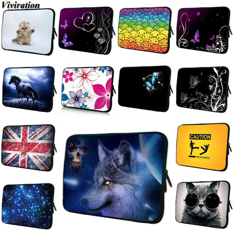 

Viviration Boys Wolf Print Bag 7" Tablet PC Bag 7.7" 7.9" 8 Inch Netbook Cover Case For Lenovo Tab 2 A8-50F A8-50LC Huawei 8.0