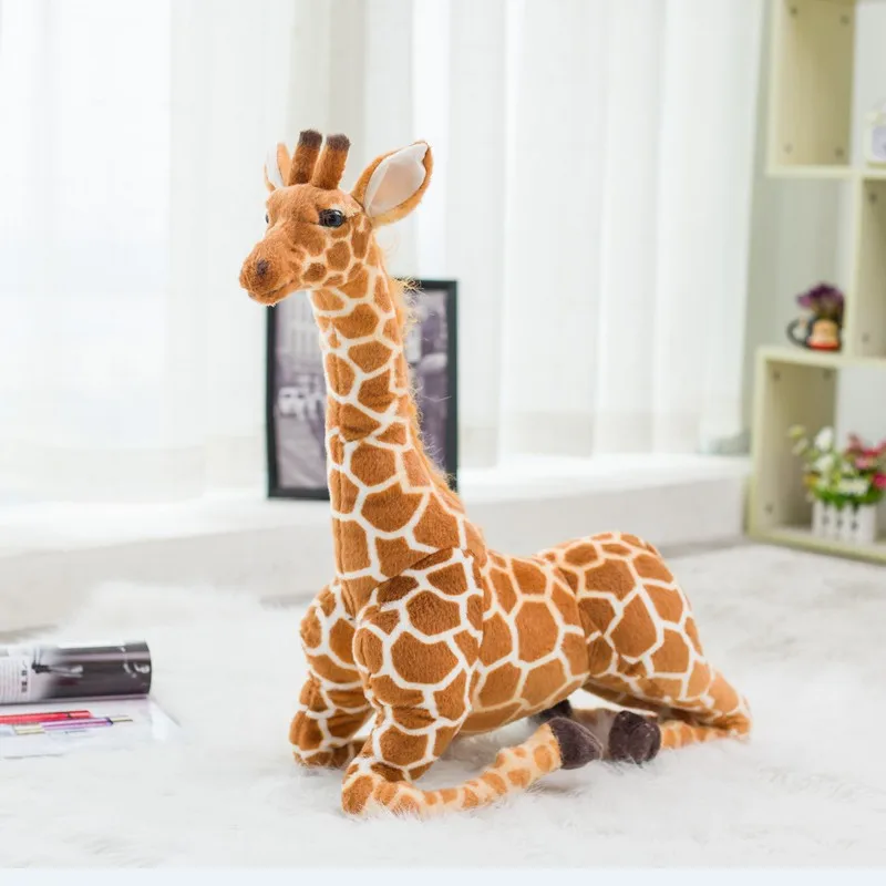 Big Plush Giraffe Toy Doll Giant Large Stuffed Animal Soft Doll Kid Gift 