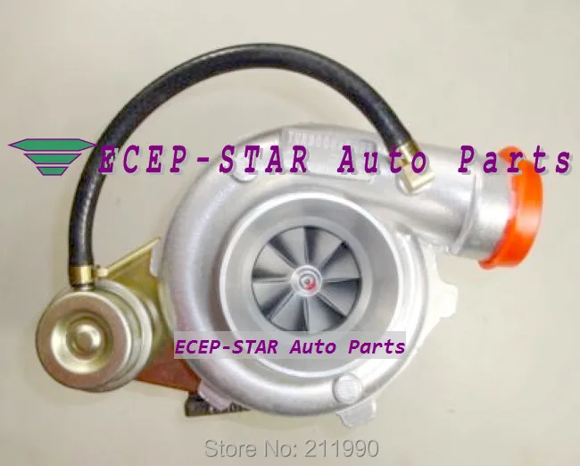 GT28 GT28-5 GT2860 T25 T28 Turbo turbocharger Journal 360 degree thrust bearing oil cooled 180-320HP Internal Wastegate - (6)