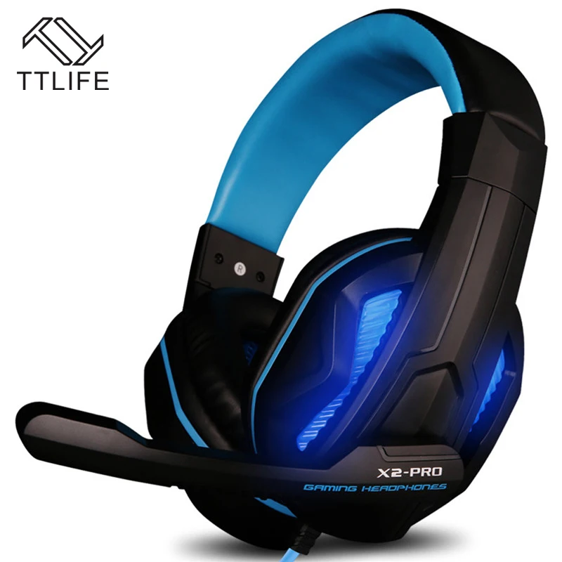 TTLIFE Adjustable 3.5mm Esport Headphone Game Gaming Headphones Headset