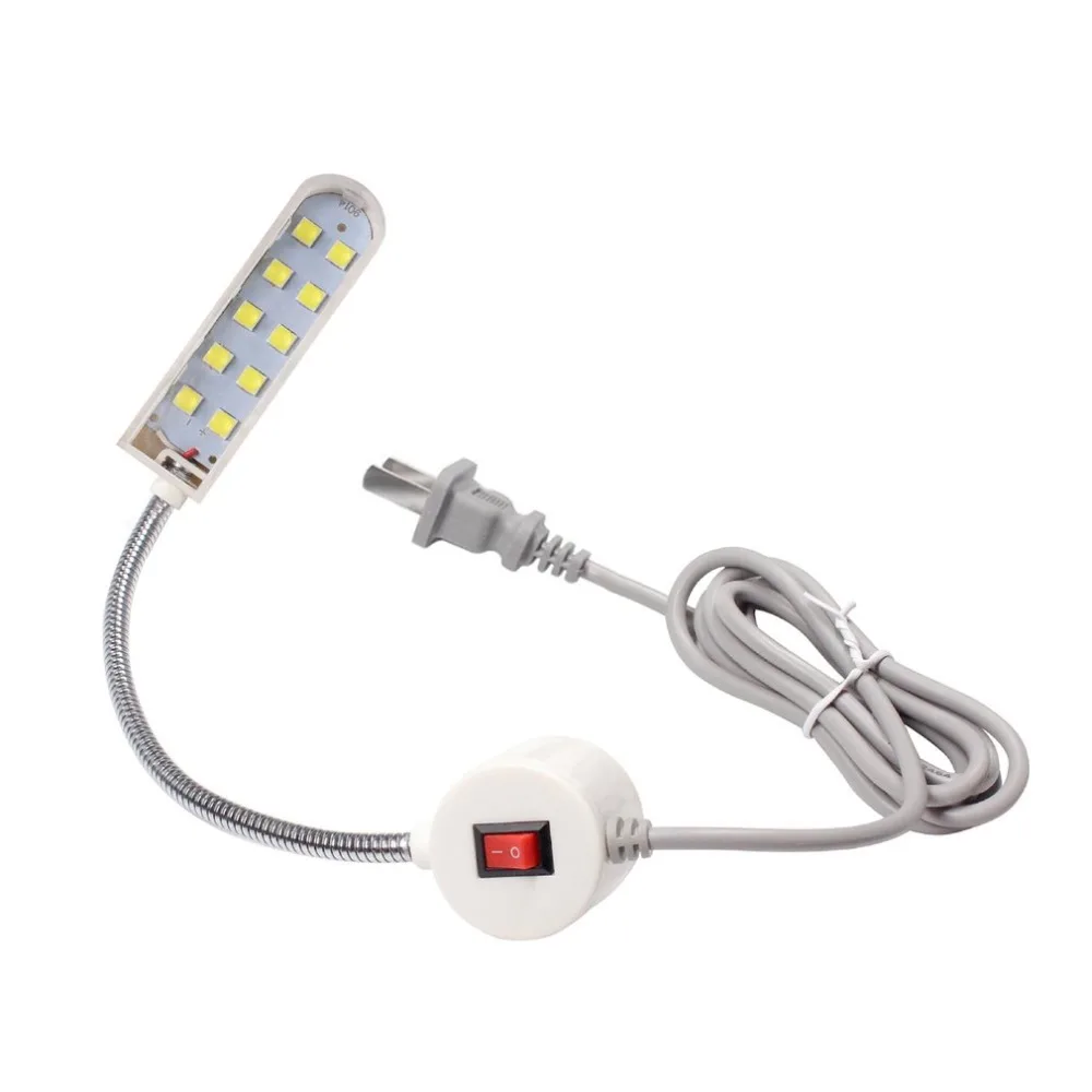 

ICOCO Portable Sewing Machine LED Light 10LED Magnetic Mounting Base Gooseneck Lamp for All Sewing Machine Dropshipping