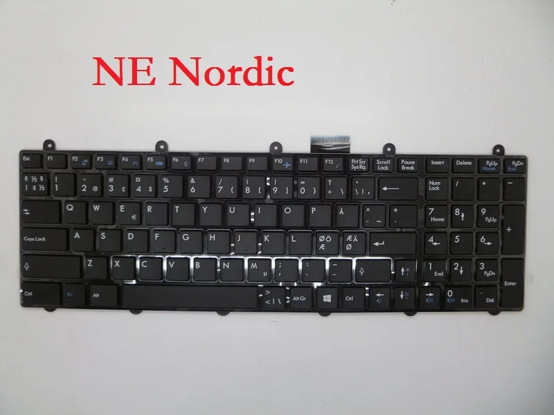 

Laptop Keyboard for MSI GX60 1AC 3AE 3BE 3CC GX70 3BE black AR Arabic BE Belgium CZ Czech HB Hebrew IT Italy KR Korean NE Nordic