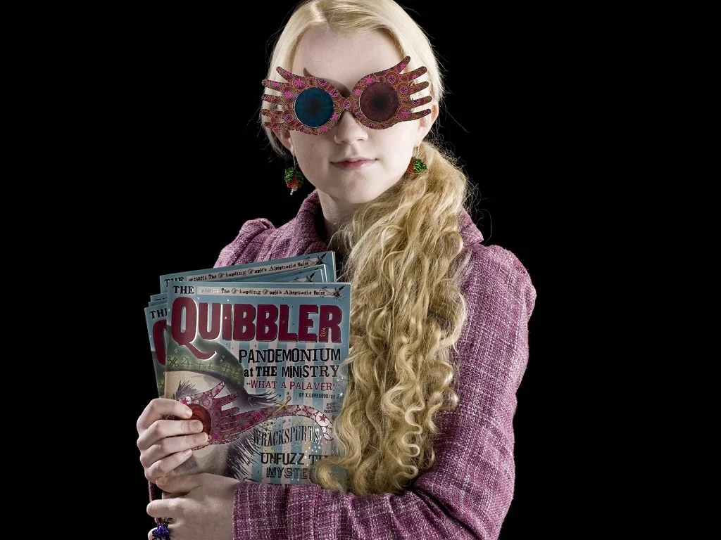 Luna Lovegood очки ожерелье Ravenclaw Ангел подвеска с опалами для женщин/девочек подарок Летняя мода ювелирные изделия Аксессуары для косплея