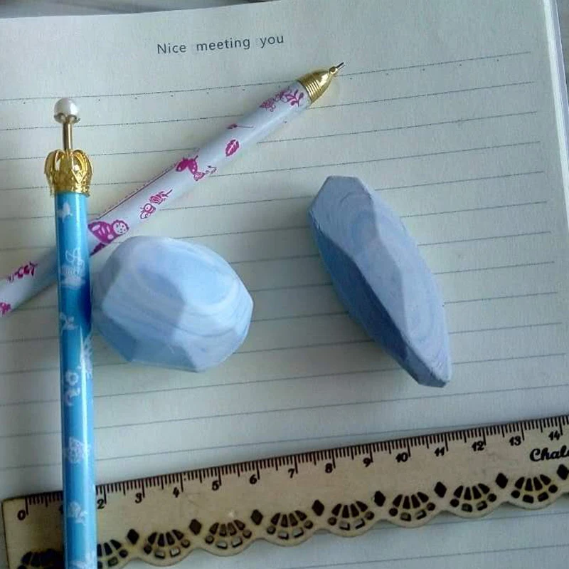 Новинка камень форма дизайн карандаш ластик офисные школьные мягкие резиновые ластики студенческие дети подарочные канцелярские принадлежности
