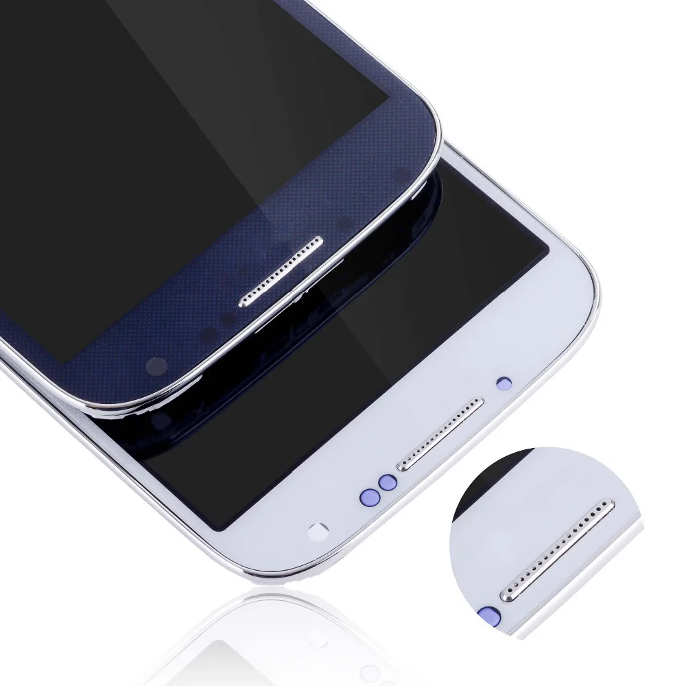 Дисплей для Samsung S4 LCD GT i9505 i9500 в сборе с тачскрином на рамке Оригинал белый