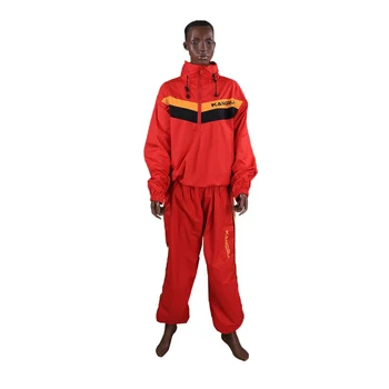 

Plus Size Waterproof airproof Sweat coat sauna suit running sport fitness uniform lose weight reduce weight clothes male female