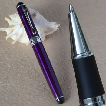 

JINHAO X750 PURPLE ROLLER BALL PEN BLACK COPPER GREY GOLDEN WINE SILVER 15 COLORS FOR CHOOSE OFFICE BUSINESS FREE SHIPPING