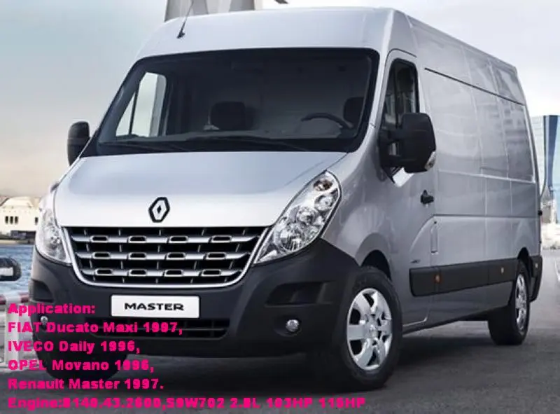 GT1752H/454061 0010 Турбокомпрессор для FIAT Ducato Maxi IVECO Ежедневно OPEL Movano Renault Master 8140.43.2600 S9W702