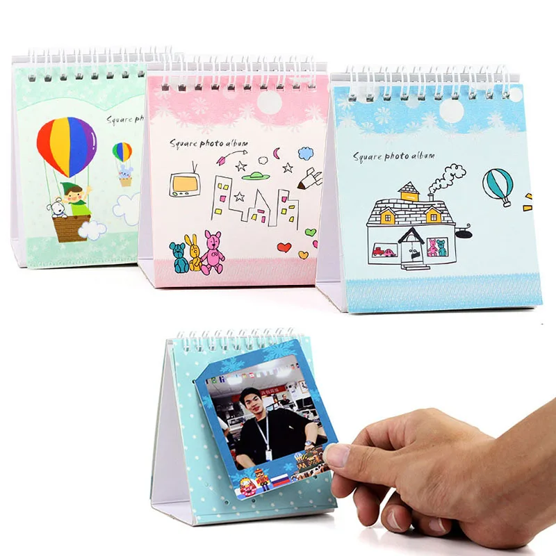 

[For Fujifilm Instax Mini Photo Album] 10 Pockets Desk Calendar Album for Fuji Instant Mini - Suitable for about 3.9 inch photos