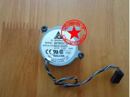 

603-5520 DELTA BFB0412HB 12V 0.30A Вентилятор охлаждения