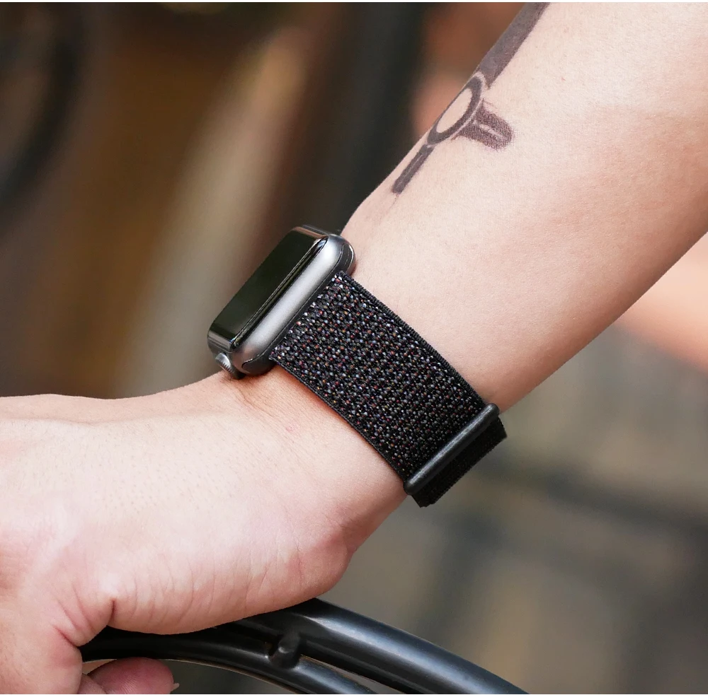 

Suitable for Apple watch band 4 42mm 38mm iwatch 44mm 40mm sports belt nylon breathable wristband watch accessories 3/2/1