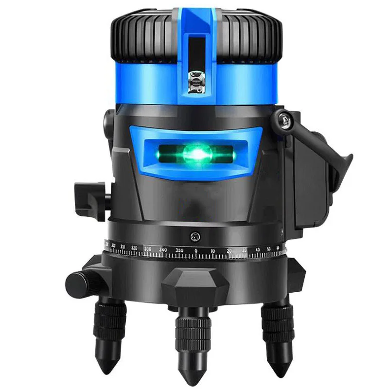 

2-Line Laser Level 360 Degree Rotation Self-Leveling Cross Laser Line Level Automatic Line Line Instrument Outdoor Detector