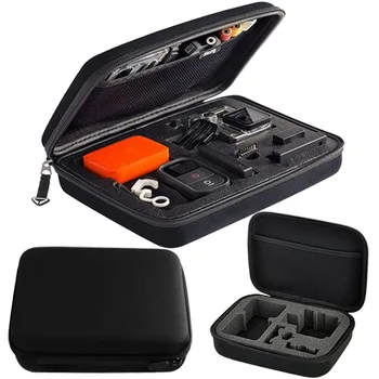 

Gosear Eva Hard Camera Bag Case Pouch for Xiomi Yi Go Pro Gopro Hero 5 4 3 2 Xiaomi Yi 4K 2 SJCAM SJ4000 Eken H9 Action Camera
