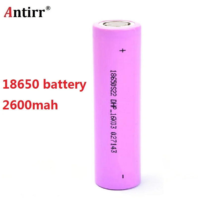 

18650 2600 battery orniginal 18650 26F 3.7V Rechargeable Li-ion Battery for Flashlight 20A Li-ion Rechargeable battery with PBC