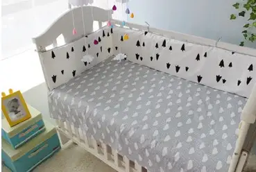 Discount 6pcs Baby Cot Bedding Set Designer Baby Bedding Set Baby