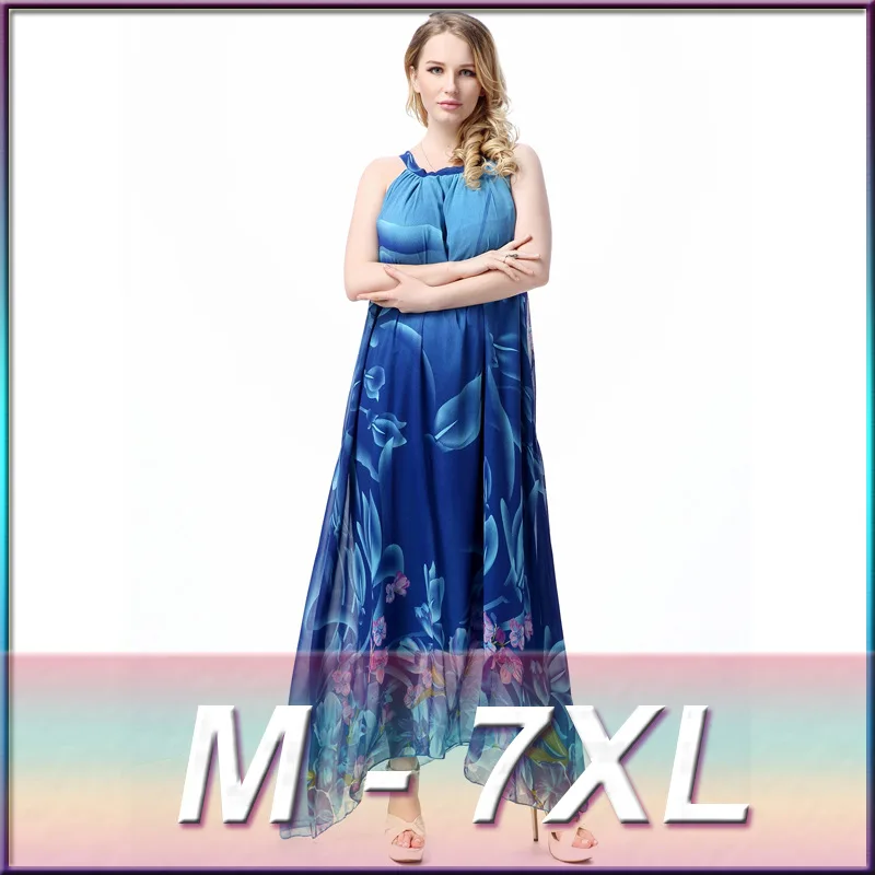 

New summer women's dresses bohemian M-7XL Plus size print dress maternity dresses pregnant clothing 7116