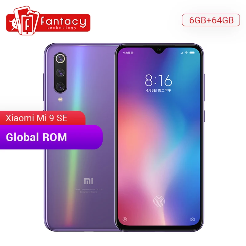 15213.88руб. 20% СКИДКА|Глобальная ПЗУ Xiaomi mi 9 SE Snapdragon 712 6 ГБ ОЗУ 64 Гб ПЗУ телефон 5,97 