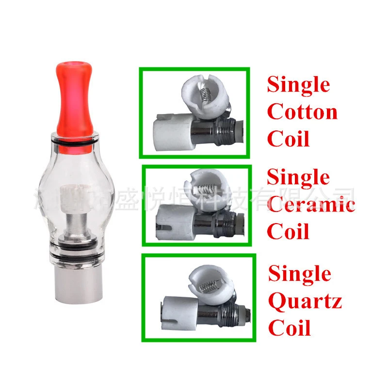 

Single Cotton Coil Ceramic Coil Quartz Coils For Glass Globe Wax Tank Atomzier Electronic Cigarette Vaporizer Vape Wax Tank