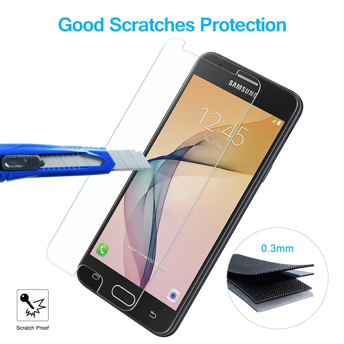 Для Samsung Galaxy J5 Prime G570 G570Y On5 2016 SM G570F J5Prime Защитная пленка для экрана 9H закаленное