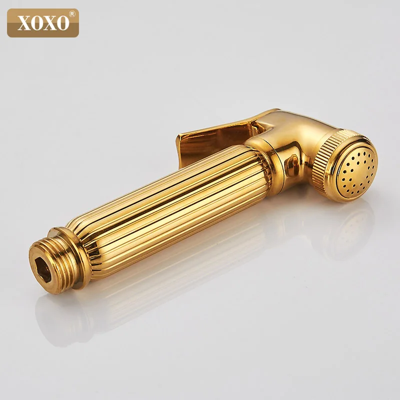 XOXO Bidet Faucets Wall Brass Cold Water Toilet Corner Valve Handheld Hygienic Shower Head Wash Car Pet Sprayer Airbrush Tap