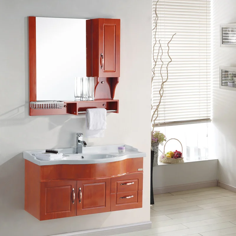 Mei Lun Aite Bathroom Cabinet Wood Bathroom Cabinets Washing