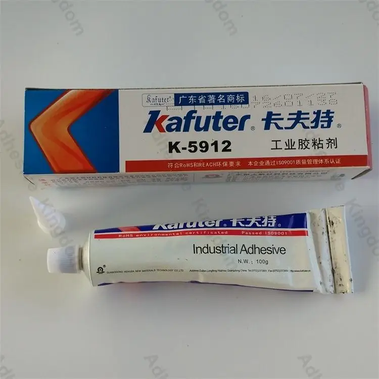 2 шт. Kafuter 100 г K-5912 oxime черный силикон высоковольтное оборудование клей железо Специальная печь клей