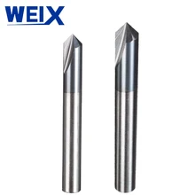 WEIX UCHEER 1pc 3 Flutes HRC45 Chamfer End Mill 90° for aluminum Router Bit Tool Carbide Milling Cutters Mayitr Tungsten steel WEIX UCHEER 1pc 3 Flutes HRC45 Chamfer End Mill 90° for aluminum Router Bit Tool Carbide Milling Cutters Mayitr Tungsten steel