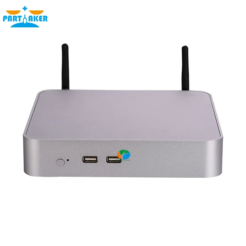 Причастник B17 Мини ПК Win 10 Intel Core i7 7700HQ DP VGA HDMI LAN 6 * USB микро компьютер Linux DDR4 макс 32 Гб