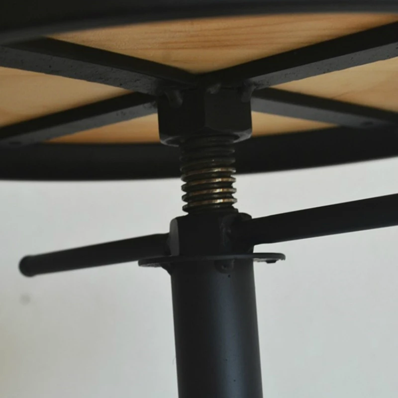 Bicycle Style Wrought Iron Chair Wheel Stool Industrial Wind Lifting Chair Retro Bar Stool Solid Wood Leisure Chair Bicycle Style Wrought Iron Chair Wheel Stool Industrial Wind Lifting Chair Retro Bar Stool Solid Wood Leisure Chair