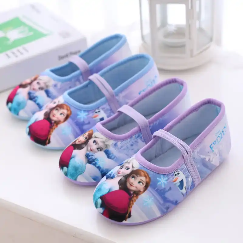 anna and elsa slippers